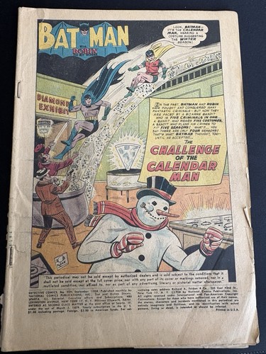 Detective comics 259 - #259, senza