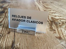 IWC Piastra Espositore Orologi