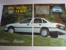 PROVA QUATTRORUOTE 1989 OPEL VECTRA 1.4 GLS