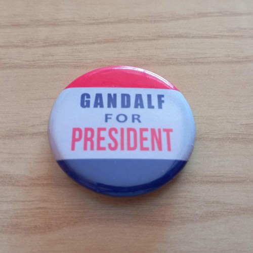 Gandalf for president - -, spilla