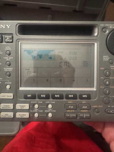 Sony icf sw55 world band - sony, icf-sw55
