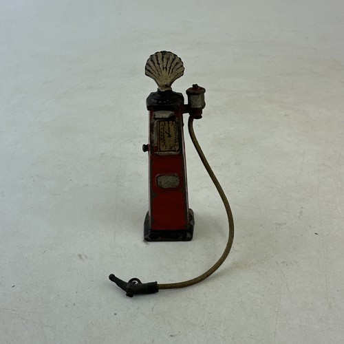 Pompa benzina vintage con