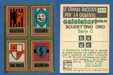 SCUDETTO CALCIATORI PANINI