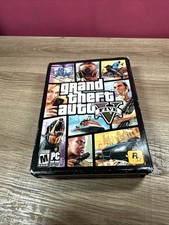 Grand Theft Auto V GTA 5 PC DVD ROM set 7 dischi