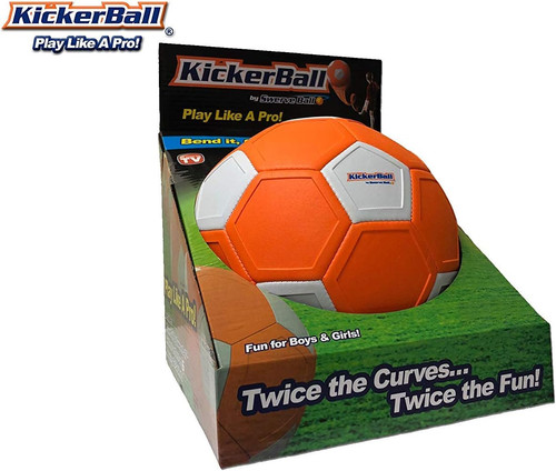 Curve and swerve football - -,