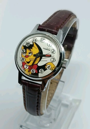 Orologio vintage ruhla cat - ✩orologio,