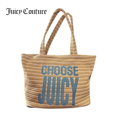 Juicy couture borsa nora straw - juicy,