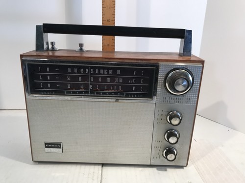 Radio essex legno nero - legno,