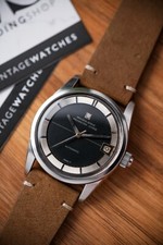 Universal Geneve Polerouter Super Ref. 860112/01 Automatic Microrotor black dial