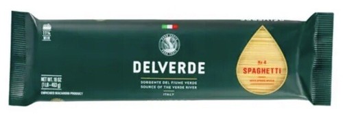 Delverde pasta spaghetti lb - delverde,