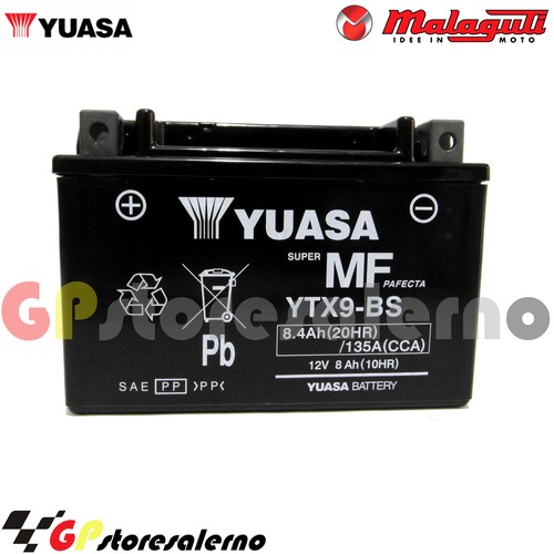 Ytx9 batteria yuasa - ytx9-bs,