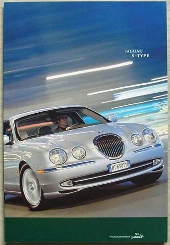Brochure vendita auto jaguar - brochure,