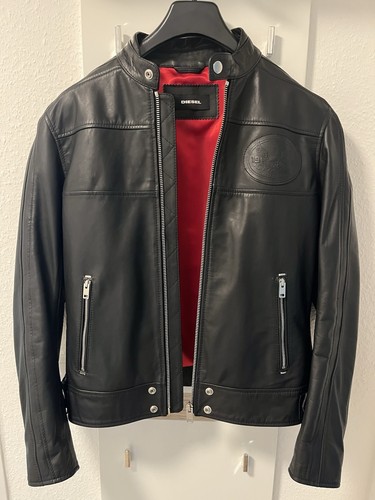 Giacca pelle diesel racer - di,