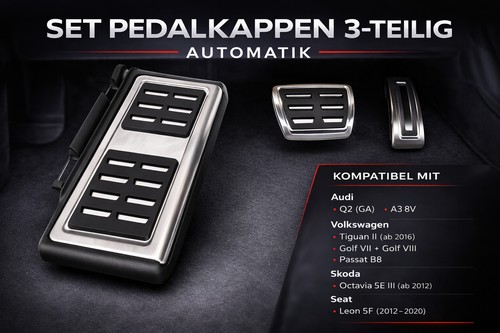 Pedaliera sportiva acciaio