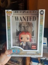 Funko POP! One Piece: Shanks Wanted Poster C2E2 Exclusive