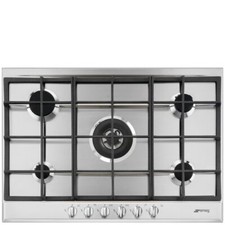 Smeg Piano cottura gas 5 zone