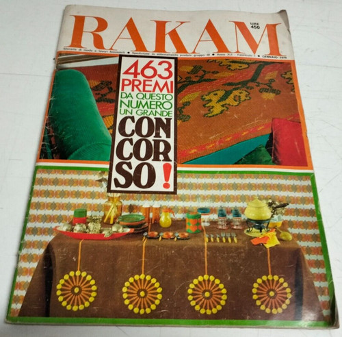 Rivista ricamo rakam fascicolo - ricamo,