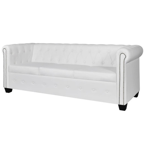 Vidaxl divano chesterfield 3 - chesterfield,