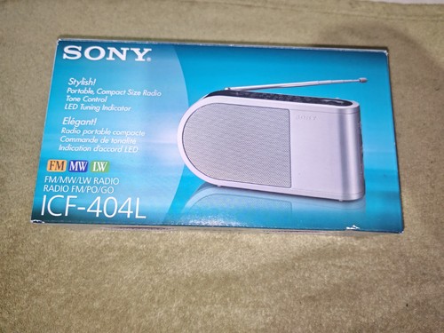 Sony icf 404l radio portatile - radio,