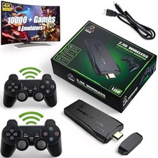 Console di Gioco Retrogaming con 2 Controller Wireless Giochi Classici 64 GB
