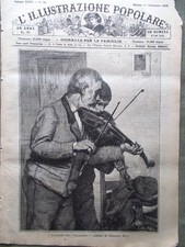 L'illustrazione Popolare 1 Settembre 1889 Monaciello Percoto Ponte Taranto Arti