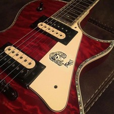 Parte chitarra - BATTIPENNA INCISO - Crema Epi Les Paul - ACE FREHLEY KISS