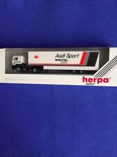 Herpa 1/87 Autoarticolato motrice man e rimorchio Audi Sport # 03543 vintage.