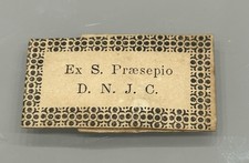 Antico Reliquiario Ex S. Presepio D.N.J.C. - Sigilli integri Stato Pontificio