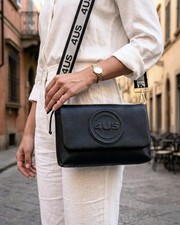 BORSA DA DONNA IN PELLE NERA