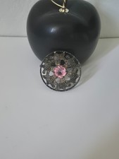 Spilla vintage rotonda - vintage, fiore