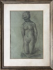 Disegno Di Donna Nuda In