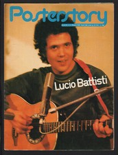 POSTERSTORY 5/1980 POSTER MAGAZINE LUCIO BATTISTI FOTO DISCOGRAFIA NOTIZIE