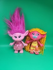 Lotto Trolls World Tour Poppy & DJ Suki Large 6,5" Fashion Doll con vestiti