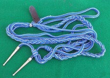 Cordelline vintage alta uniforme blu anni '80 Pol. Penitenziaria