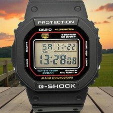 Orologio Casio G-Shock DW-5600RL-1JF Elegante Ottime Condizioni Garanzia Inclusa
