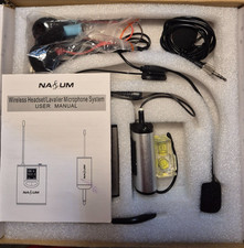 Microfono Lavalier wireless per videocamere e smartphone