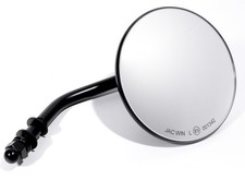 Mini specchio nero per Harley
