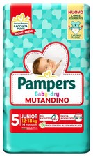 Pampers Baby-Dry Mutandina 5