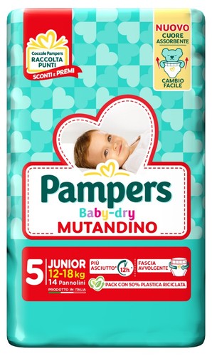 Pampers baby dry mutandina - mutandina, 5