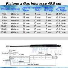 2 PISTONI A GAS MOLLE PER