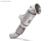 Akrapovic Inox tubo anteriore