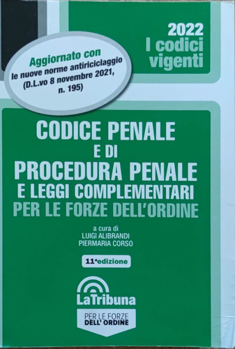 Codice penale procedura - e, di