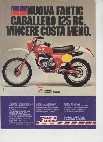 Advertising pubblicità fantic - advertising, pubblicità-fantic