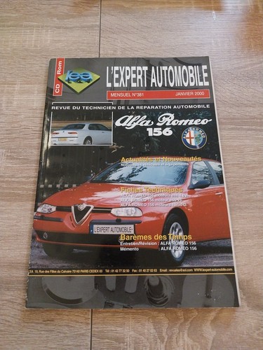 Revue technique alfa romeo 156 - technique,