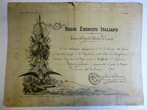 1893 regio esercito italiano - 1893,