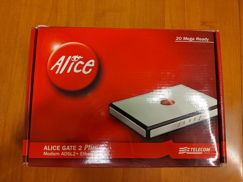 Modem router alice gate plus - alice, 2