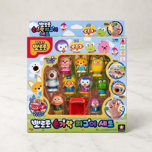 Pororo friends finger figure - pororo,