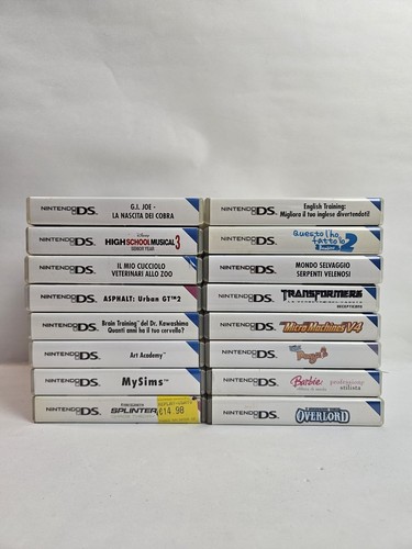 Lotto giochi nintendo - giochi, ds