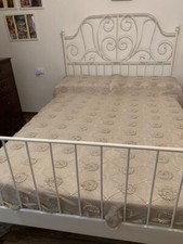 Copriletto uncinetto antico