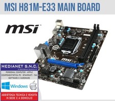 Scheda Madre MSI H81M-E33